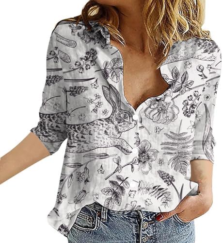 Blouses & Button-Down Shirts | Womens  Linen Long Sleeve Shirts Casual Button Down Lapel Collared Tops Funny Graphic Blouses Outfit Daily Tshirts Blouses & Button-Down Shirts Blouses & Button-Down Shirts