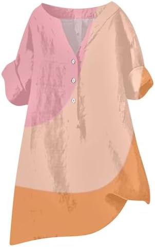 Blouses & Button-Down Shirts | Womens  Oversized Cotton Linen Button Down Shirts For Fall Long Sleeve Tunic Tops Soft Cmofy Cover Ups Tshirts Clothes Blouses & Button-Down Shirts Blouses & Button-Down Shirts