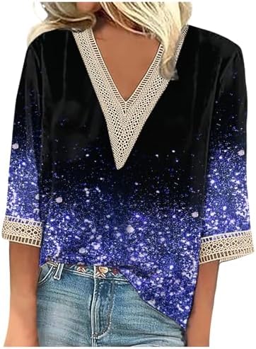 Blouses & Button-Down Shirts | Womens  Tops Neck Buttons Sexy Shirts Short Sleeve Dressy Blouses Geometric Print Sweatshirts Clothes Tops Blouses & Button-Down Shirts Blouses & Button-Down Shirts