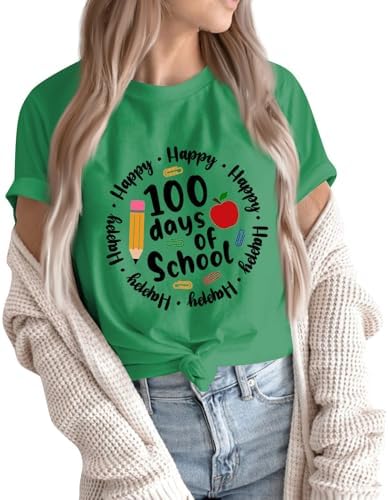 Boys’ Tops, Tees & Shirts | Babys  100 Days Of School Shirts Graphic Tshirts Funny Inspirational Teacher Shirt Novelty Short Sleeve Tee Top Babys Babys