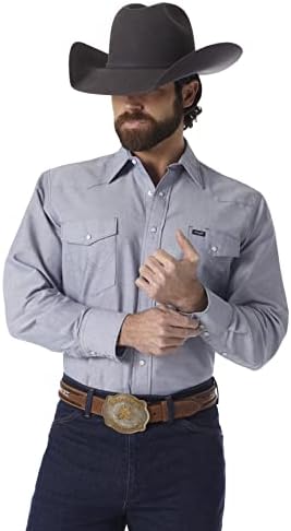 Button-Down Shirts | Mens  Western Work Shirt Washed Finish Button-Down Shirts Button-Down Shirts