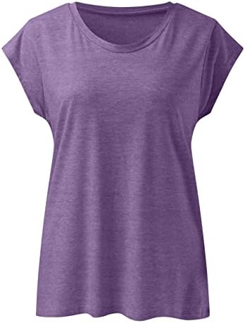 Girls’ Tops, Tees & Blouses | Babys  Cap Sleeve Summer Casual Tops V Neck Solid Color Casual Shirts Loose Fit Blouse Short Girl Babys Babys