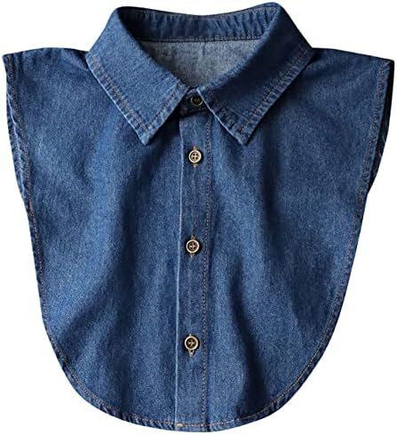 Girls’ Tops, Tees & Blouses | Babys  Guzosjo Denim Detachable Collar Shirt,Dickey Half Blouse False Collar For Lady Girls Babys Babys