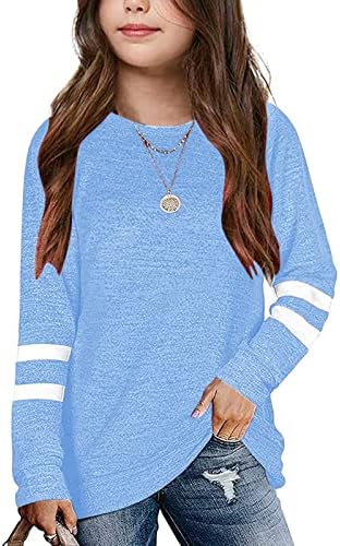 Girls’ Tops, Tees & Blouses | Babys  Toddler Shirts Long Sleeve Crewneck Tunic Tops Summer Loose Casual Tee Blouses With Side Buttons Babys Babys