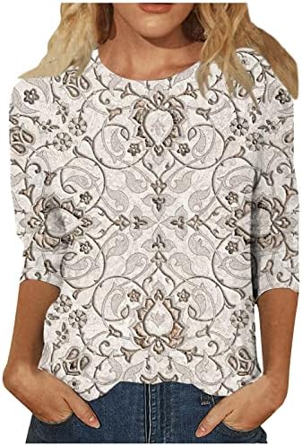 Tops, Tees & Blouses | Womens  223 Summer Round Neck Tops Stretchy Floral Printed Blouses Plus Size Casual Loose Short Sleeve Pollover Clothing Tops, Tees & Blouses