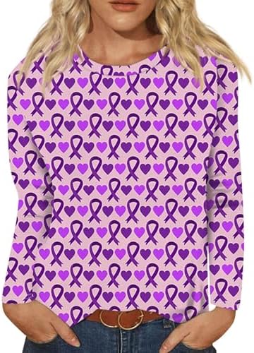 Tops, Tees & Blouses | Womens  Breast Cancer Shirts For Reast Cancer Awareness Shirt Pink Ribbon Support Breast Cancer Awareness Sweatshirt Clothing Tops, Tees & Blouses