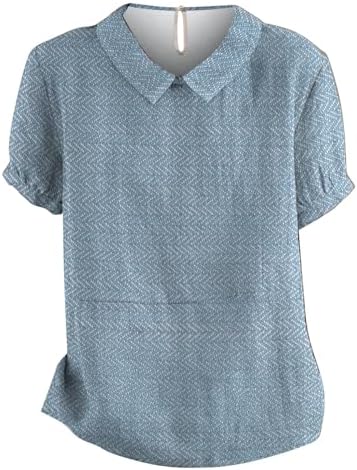 Tops, Tees & Blouses | Womens  Button Down Cotton Linen Shirt Blouse Up Shirt Casual Collared V Neck Tops Shirts Blouses Trendy Summer Linen Clothing Tops, Tees & Blouses