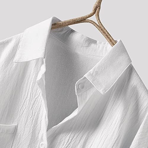 Tops, Tees & Blouses | Womens  Linen Button Down Shirt 3/4 Sleeve V-Neck Batwing Oversized Solid Color Shirts Linen Tops Clothing Tops, Tees & Blouses