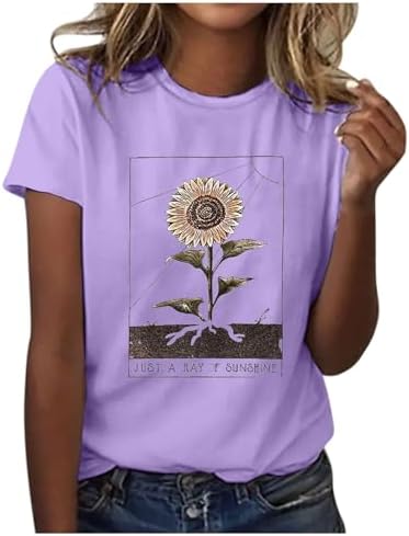 Girls’ Tops, Tees & Blouses | Babys  Dandelion Graphic Shirts Teen Cute Sunflower Trendy Clothes Casual Tee Tops Yoga 8 Babys Babys