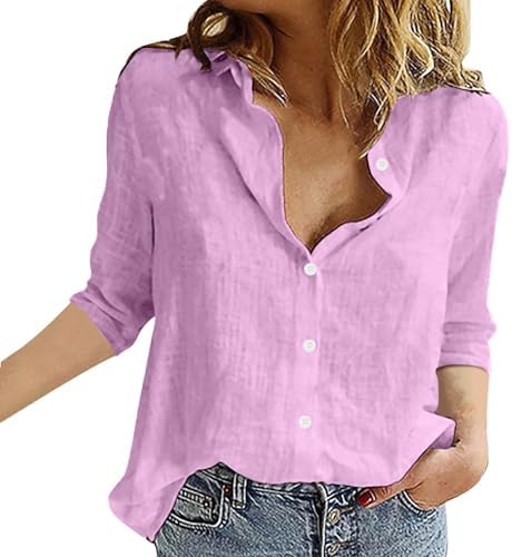 Tops, Tees & Blouses | Womens  Button Down Shirts Long Sleeve Blouses Sleeves T Shirt Blouse Tops Lapel T Shirt Fall Blouse Clothes 224 Clothing Tops, Tees & Blouses