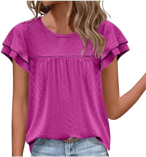 Tops, Tees & Blouses | Womens  Summer Tops For 224 Short Sleeve Business Casual T Shirts Crew Neck Loose Tee Trendy Tunic Blouse Going Out Top Clothing Tops, Tees & Blouses