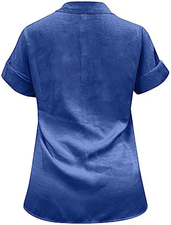 Blouses & Button-Down Shirts | Womens  Plus Size Cotton Linen Dress Tops Shirts Top Linen Tops For Linen Blouses For Linen Tops For Blouses & Button-Down Shirts Blouses & Button-Down Shirts