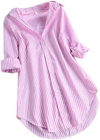 Blouses & Button-Down Shirts | Womens  Solid Color Long Sleeved Loose Casual Shirt Shirt Dresses With Buttons Blouses & Button-Down Shirts Blouses & Button-Down Shirts